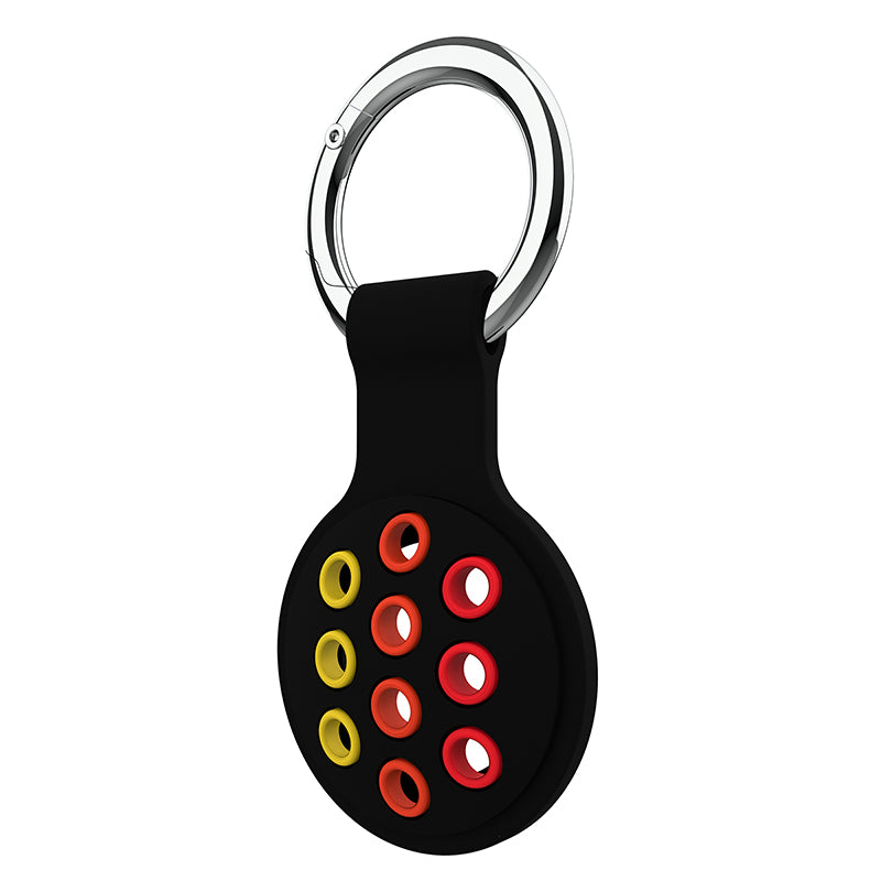 For Apple AirTag Bluetooth Tracker Silicone Case Protective Cover with Ring Buckle For Apple AirTag Bluetooth Tracker Silicone Case Protective Cover with Ring Buckle
